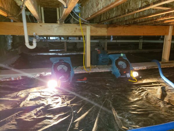 Crawlspace Water Removal in Pottstown